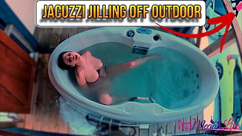 JACUZZI JILLING OFF OUTDOOR - Preview - ImMeganLive, from the conctent creator ImMeganLive, MeganLive, IML, IMLproductions